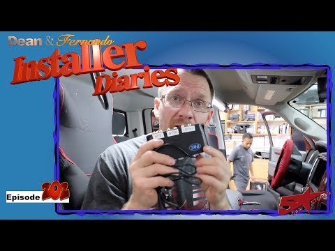 The new beta PAC AP4 CH41 adds pre amp to your 8" Dodge radio Installer Diaries 202
