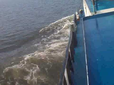 met de alina op het ijsselmeer