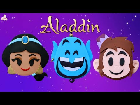 3 EASY Mini Aladdin Cakes Tutorial! | Disney Princess Jasmine, Genie ,Abu