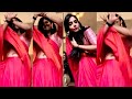 Nyla Usha Latest Unseen Saree Malayalam Actress
