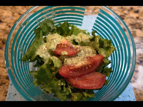 Green Goddess dressing with Avocado