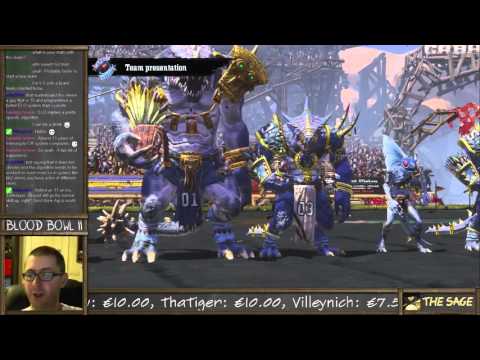 Blood Bowl 2: The Sage plays Lizards vs Orcs