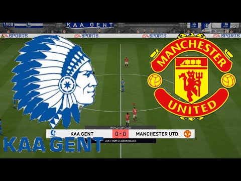 KAA Gent vs Manchester United | World Club Championships Match 18 | Gameplay FIFA 20