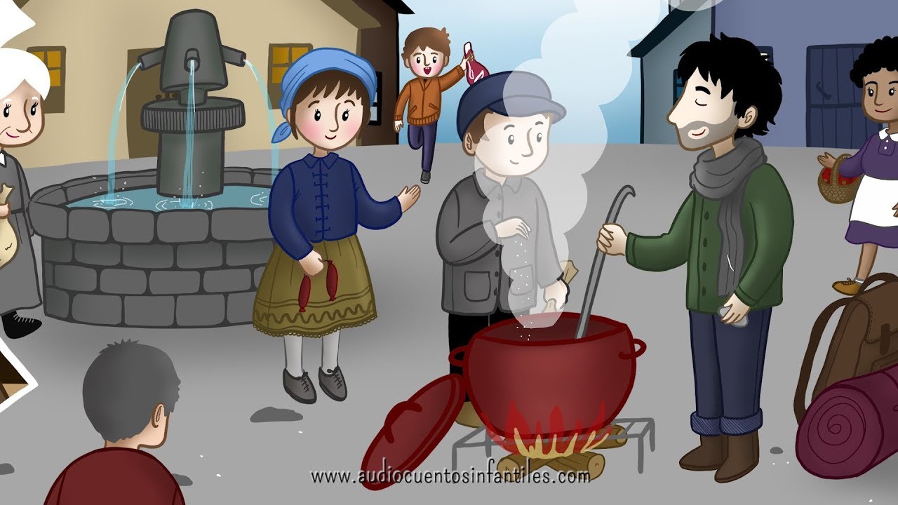 Sopa de piedra | Cuento con valores