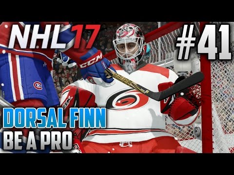NHL 17 Be a Pro | Dorsal Finn (Goalie) | EP41 | WHOA! WATCH IT!