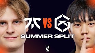 FNATIC vs GIANTX, LA RÉDEMPTION (LEC Summer Split 2026)