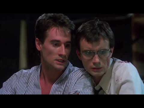 Herbert West and Dan Cain grabbing each other for 2 and a half minutes