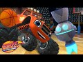 Basketball Blaze Takes Down The Robot Blaze The Monster Machines