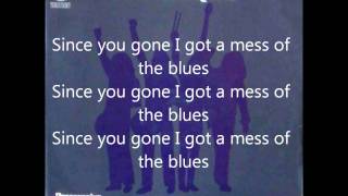 Status Quo - A Mess Of The Blues - Lyrics
