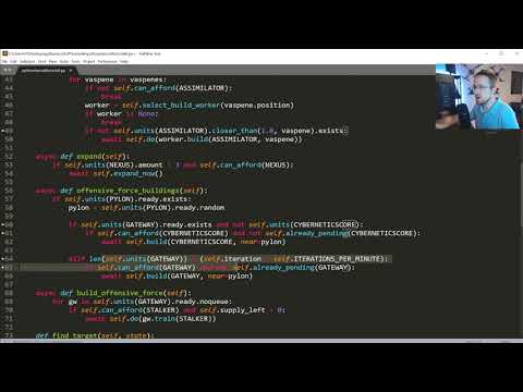 Introduction and Collecting Minerals Python AI in StarCraft II tutorial p 1