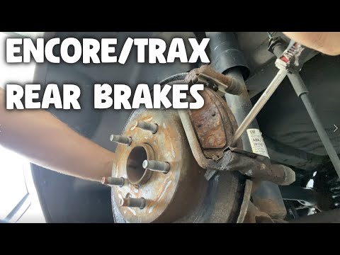 Buick Encore Chevrolet Trax Rear Brakes Pads and Rotors 2013+