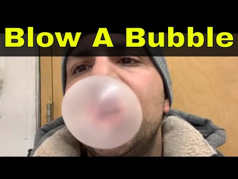 How To Blow A Bubble With Bubblegum-Easy Tutorial