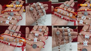 new silver special Rakhi Designs with price 2024 || latest silver rakhi collection || चांदी की राखी
