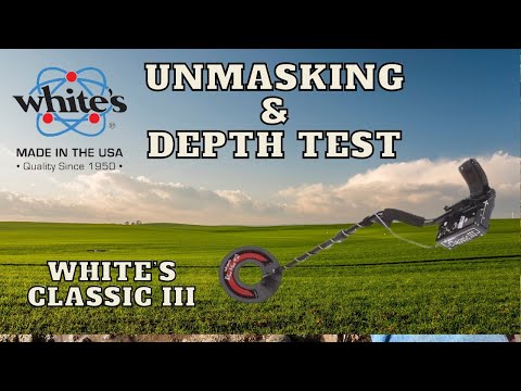 Whites Classic III Unmasking and Depth Test - Loves The Silver