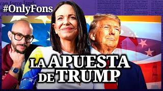 TRUMP APUESTA TODO POR MARÍA CORINA la jugada que decide el futuro de Venezuela - @SoloFonseca