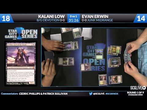 SCGKNOX - Standard - Round 1 - Evan Erwin vs Kalani Low