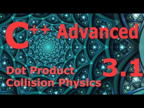 Advanced C Programming Tutorial 3 1 Dot Product Collision Physics