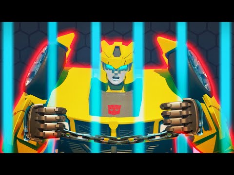 Bumblebee's CYBER Prison Escape! | E33 | Transformers: CYBERWORLD