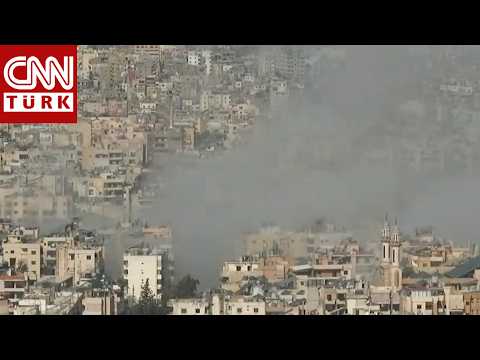 SON DAKİKA 🚨 Canlı Yayında Peş Peşe Patlamalar! Beyrut'ta Dumanlar Yükseliyor | CANLI HABER