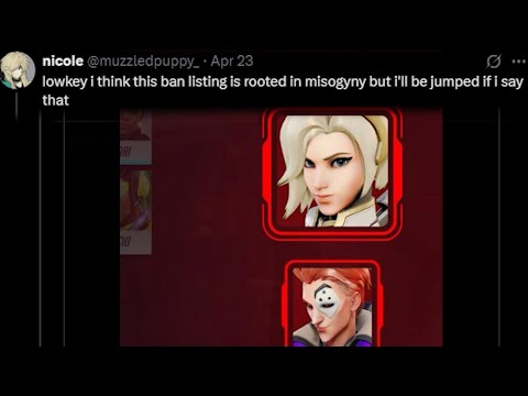 Banning Mercy makes you a misogynist