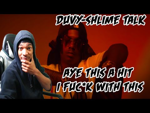 Upcoming Canadian Rapper | DUVY - SHLIME TALK (Official Music Video) | American Reaction