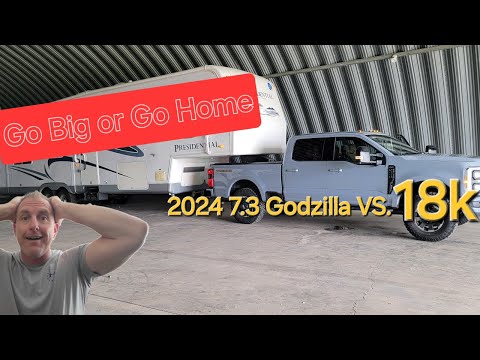 2024 Ford Super Duty Tremor 7.3 Godzilla...maxed out at 18k? How did it do?