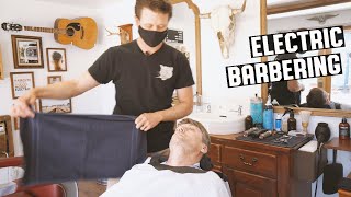 💈 Sit Back & Relax With A Hot Towel Shave At Electric Barbering | Williams Arizona