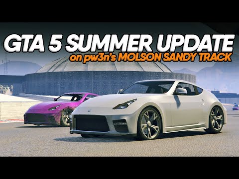 New GTA 5 Tuner Cars on pw3n's Molson Sandy Circuit (Failrace GTA 5 Racing)