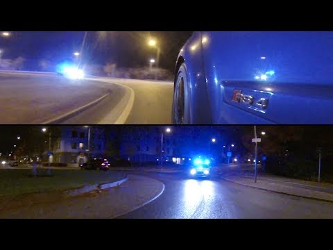 HIGHWAY 3 (Part 8) Yet again - the RS4 in another police chase! [HD]