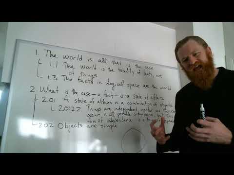 Wittgenstein - Tractatus Logico-Philosophicus: Metaphysics and Ontology (Part 1/3)