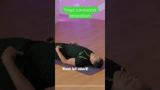 Corpse Pose demonstration thumbnail