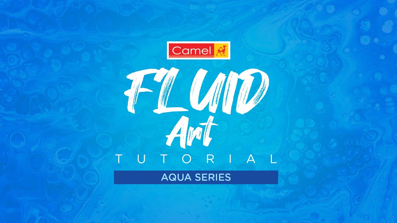 fluid art tutorial aqua series by kokuyo camlim