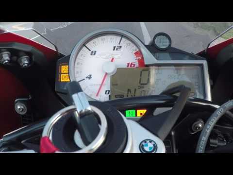 Bmw S1000RR 2016 0/299 km\h launch control full arrow evo 2 titanium