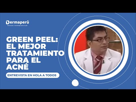 Tratamiento de acne con nuestra técnica Green Peel