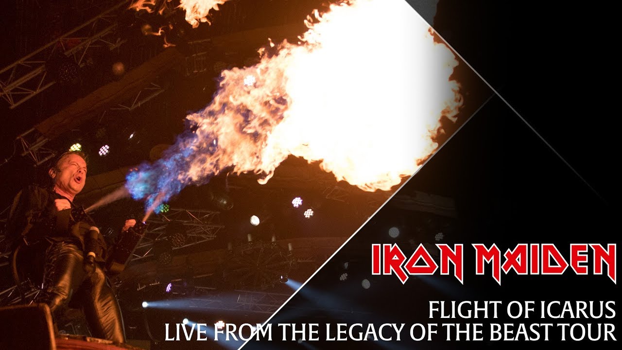 Iron Maiden - Flight Of Icarus (Live from the Legacy Of The Beast Tour) - YouTube