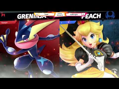 ICCS 5: A New Age of Heroes Smash Ultimate Top 24 - IceKnight (Greninja) vs. Toad (Peach)