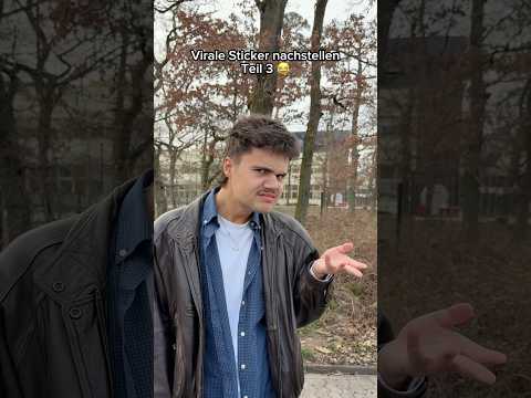 Meine Schwester und ich stellen virale Sticker nach: Teil 3 🤣