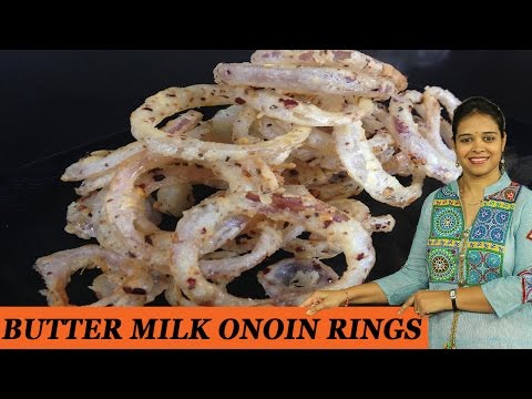 BUTTER MILK ONION RINGS