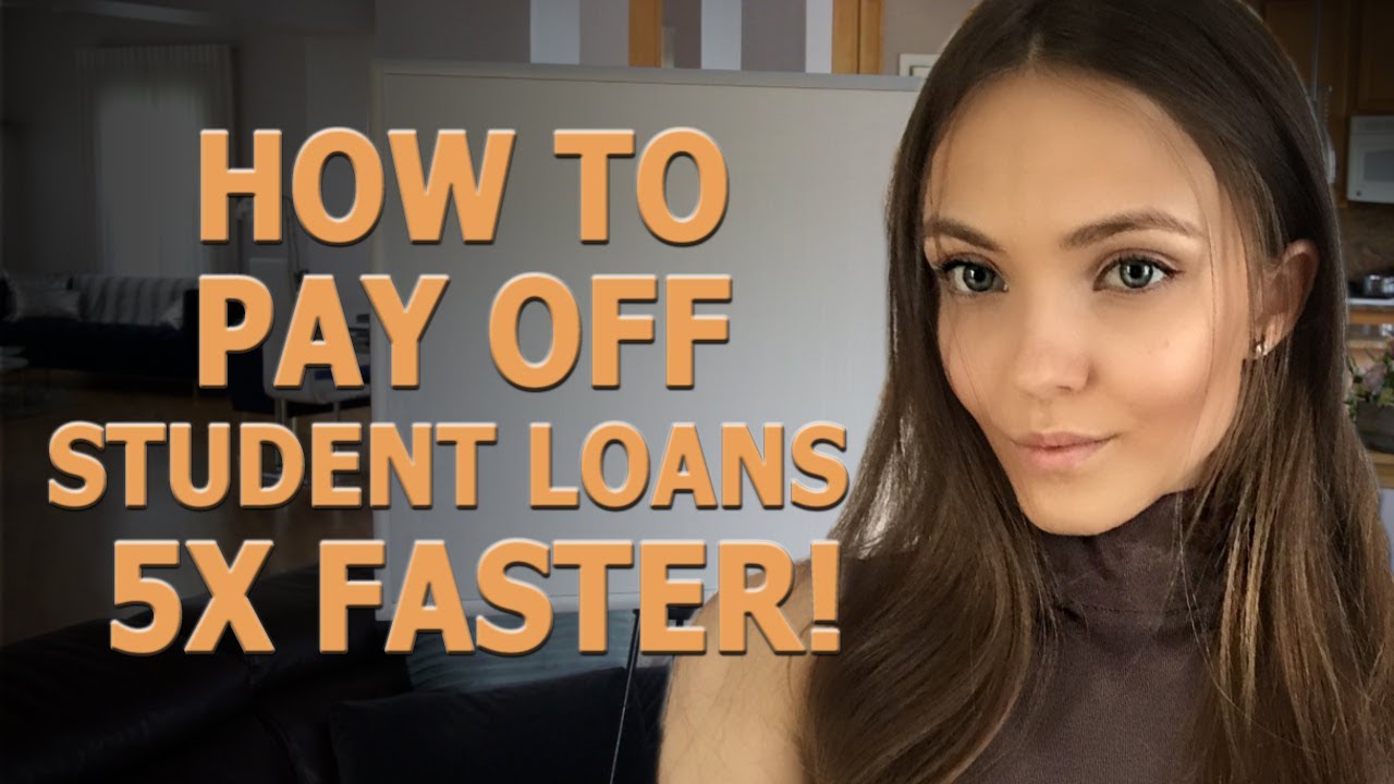 How to pay off student loans 4-5X faster!