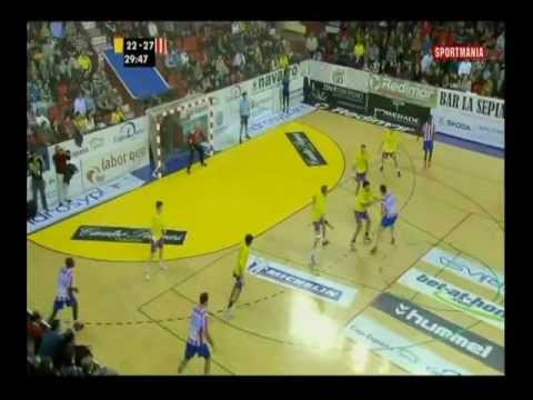 2011/12.- Cuatro Rayas Valladolid 22 Vs BM Atlético Madrid 28 (Liga ASOBAL - Jornada 16)