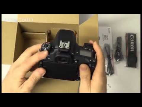 Canon EOS 760D - Unboxing
