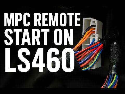 How to install MPC Remote Start kit on a 2007 - 2014 Lexus LS460 (Push-Start)