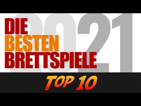 Top 10 Brettspiele 2021 - Das waren meine Lieblings-Brettspiele im letzten Jahr!