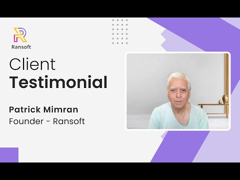 Client Testimonial - Patrick Mimran | Entrepreneur & Visual Artist