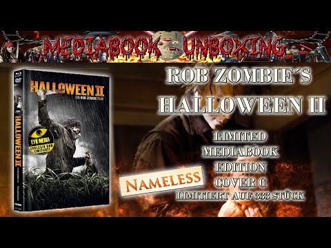 Unboxing - ROB ZOMBIE´S - HALLOWEEN 2 - Mediabook - Cover C von Nameless Media