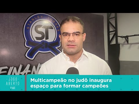 Multicampeão no judô inaugura espaço para formar campeões