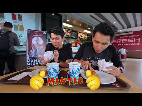 KFC Hot & Cheesy Chicken - Teman GOMIKA (jaGO Makan para komIKA) Manado