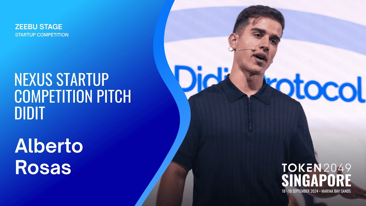 NEXUS Startup Competition Pitch - Didit - TOKEN2049 Singapore 2024
