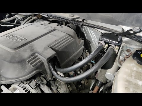 2016 Silverado 2500HD 6.0 L96 Oil Catch Can Installation