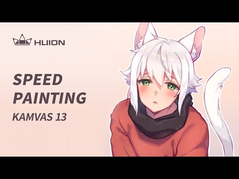 Grafikos Planšetė - Huion Kamvas 13 5080 Lpi Violetinė video